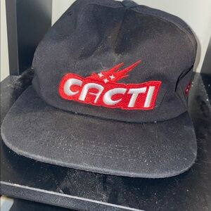 Cactus Jack by Travis Scott Black and Red Hat